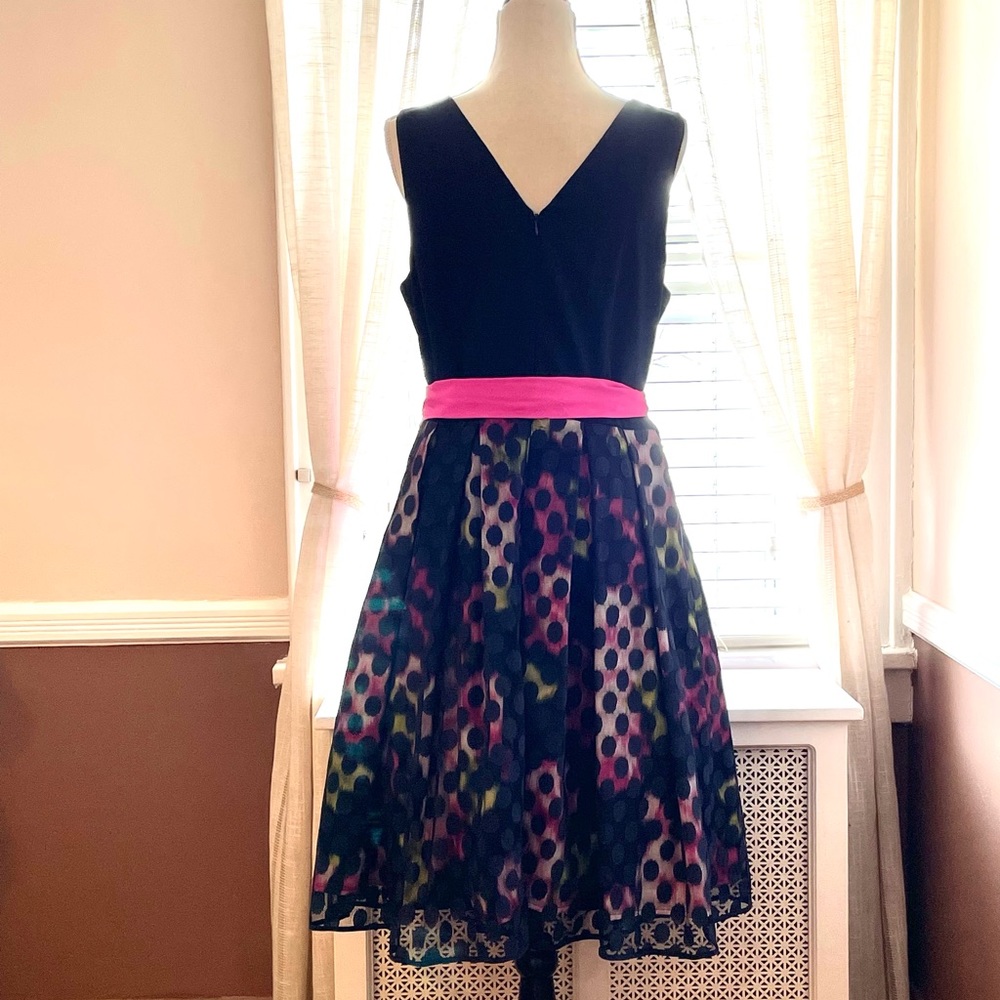 Eliza J navy midi dress - Picture 2 of 2